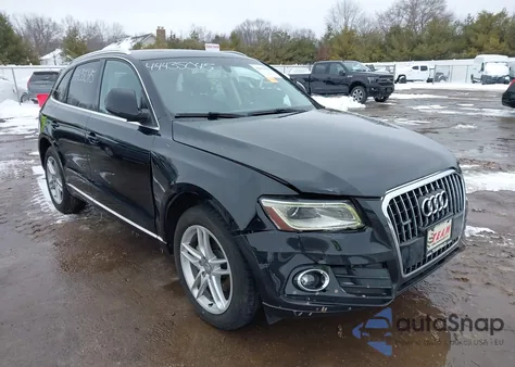 2013 Audi Q5 2.0T Premium z USA, uszkodzony, nr VIN WA1LFAFPXDA045334